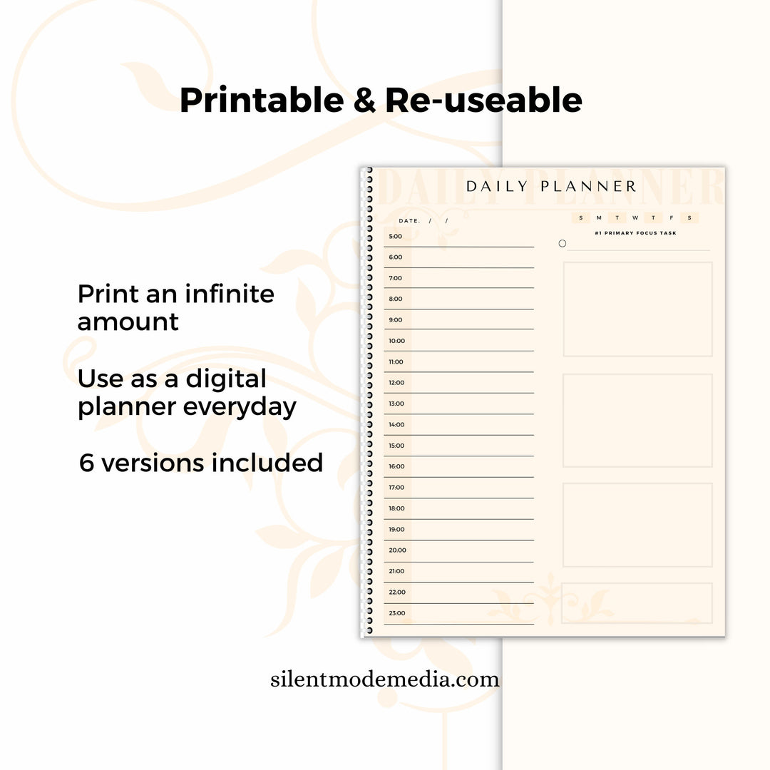 Daily Planner Templates