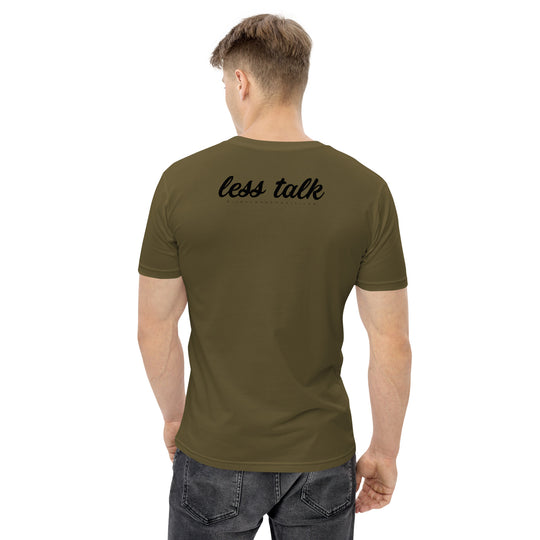 Less Talk (cursive black)