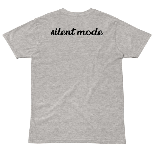 Silent Mode (cursive dark)