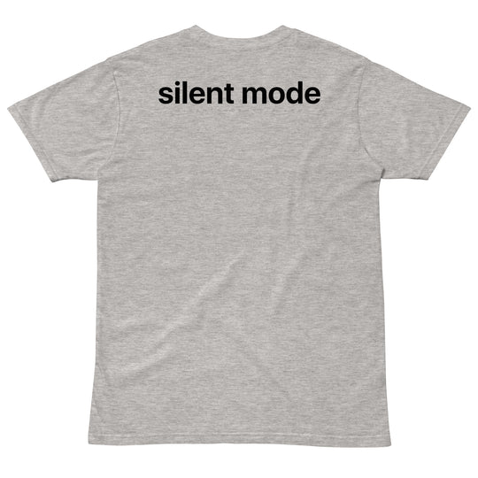 Silent Mode (printed dark)