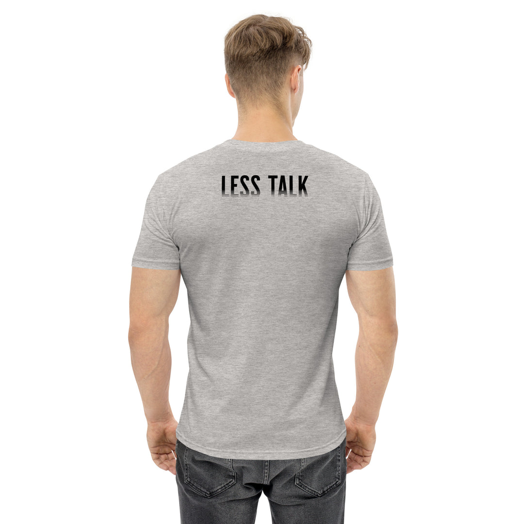 Less Talk Print Black