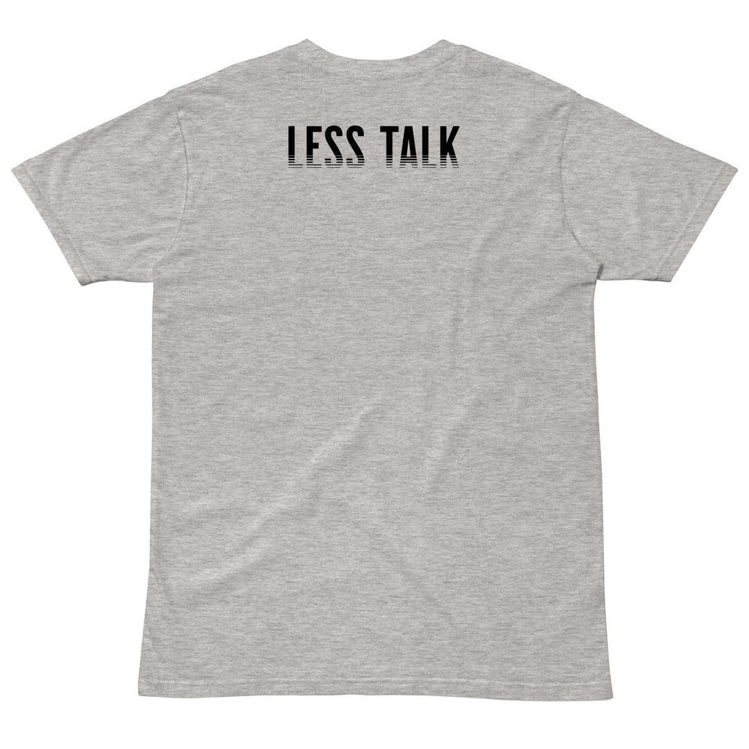 Less Talk Print Black