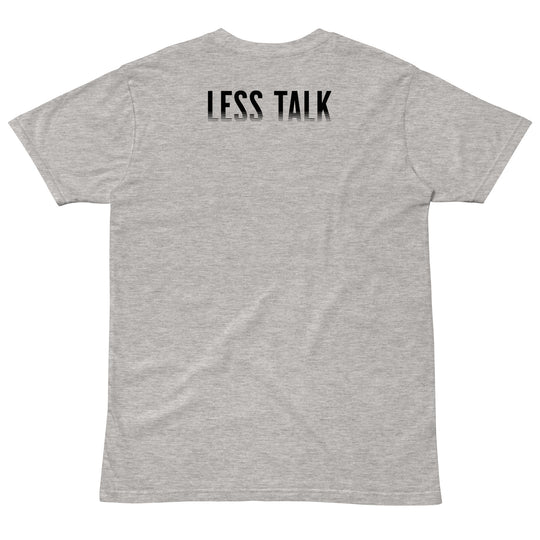 Less Talk Print Black