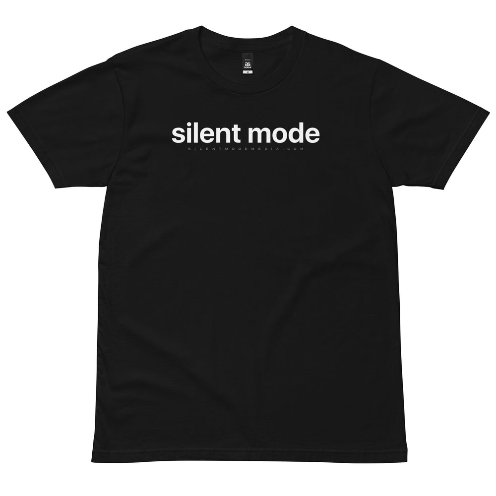 Silent Mode Training Tee (White Printed Front)