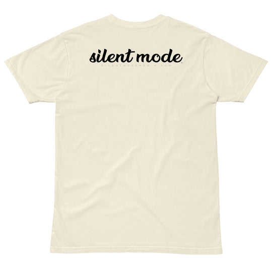 Silent Mode (cursive dark)