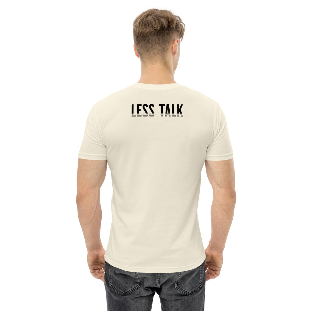 Less Talk Print Black