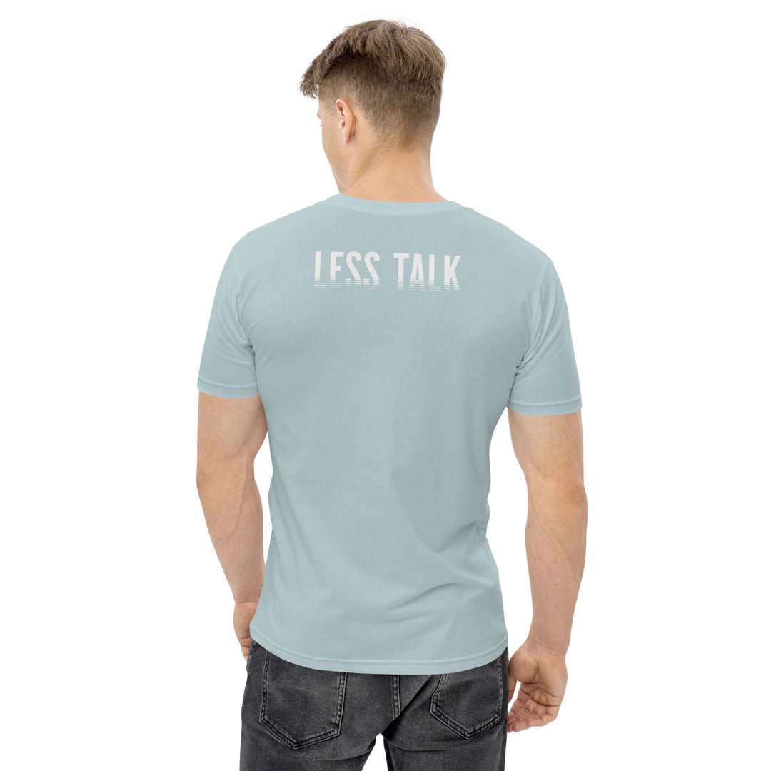 Less Talk Print White