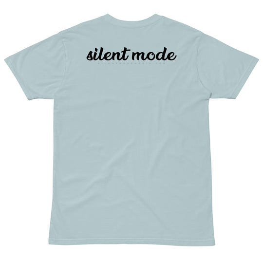 Silent Mode (cursive dark)