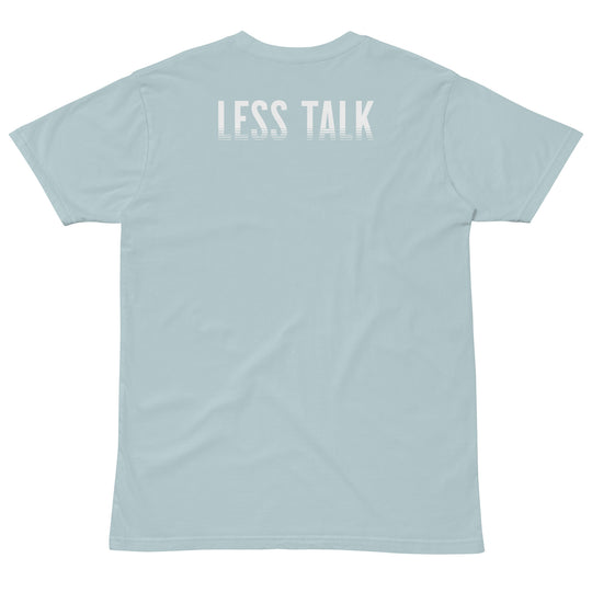 Less Talk Print White