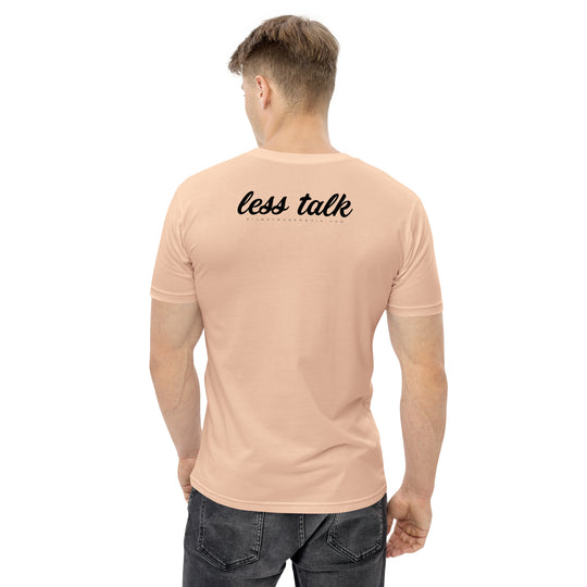 Less Talk (cursive black)