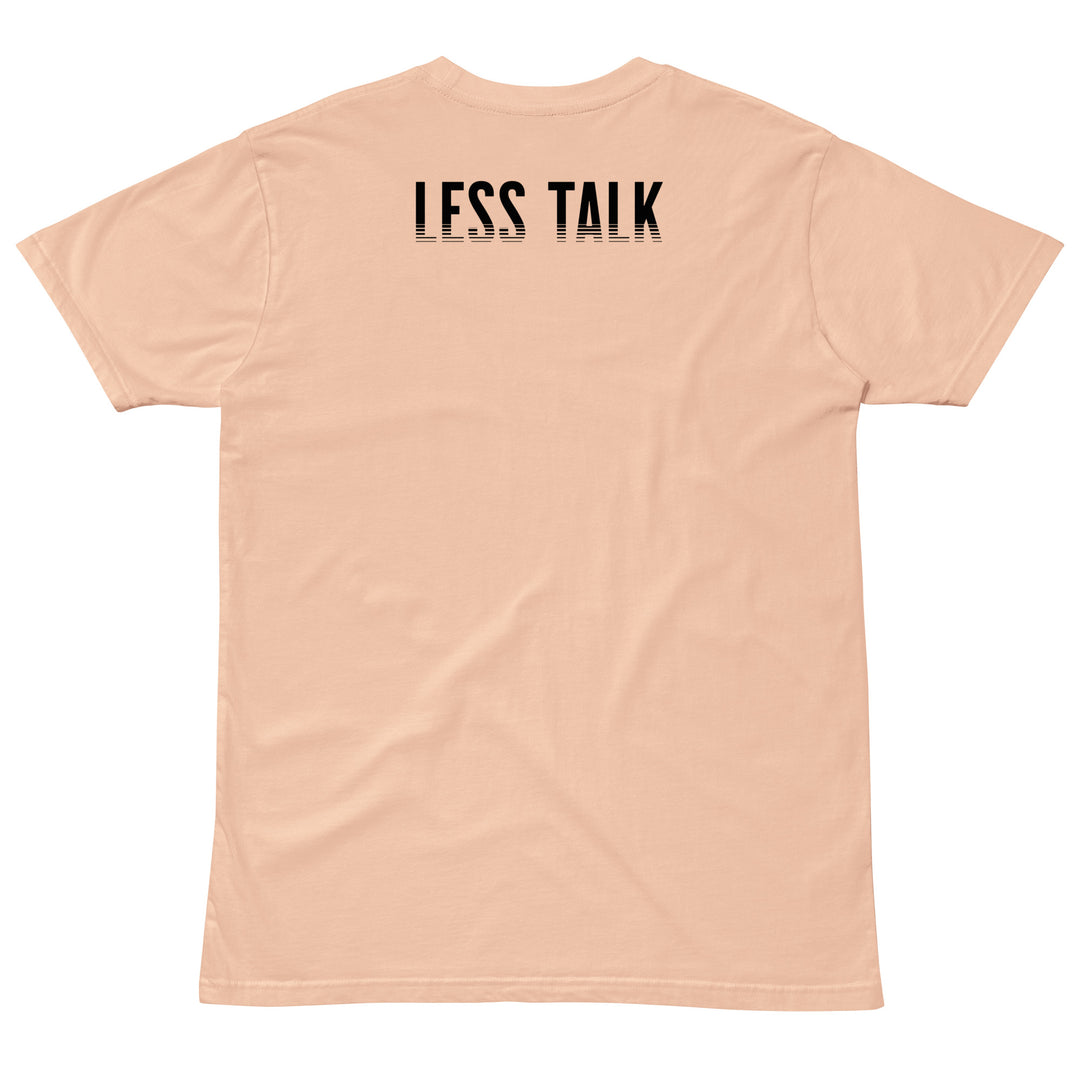 Less Talk Print Black