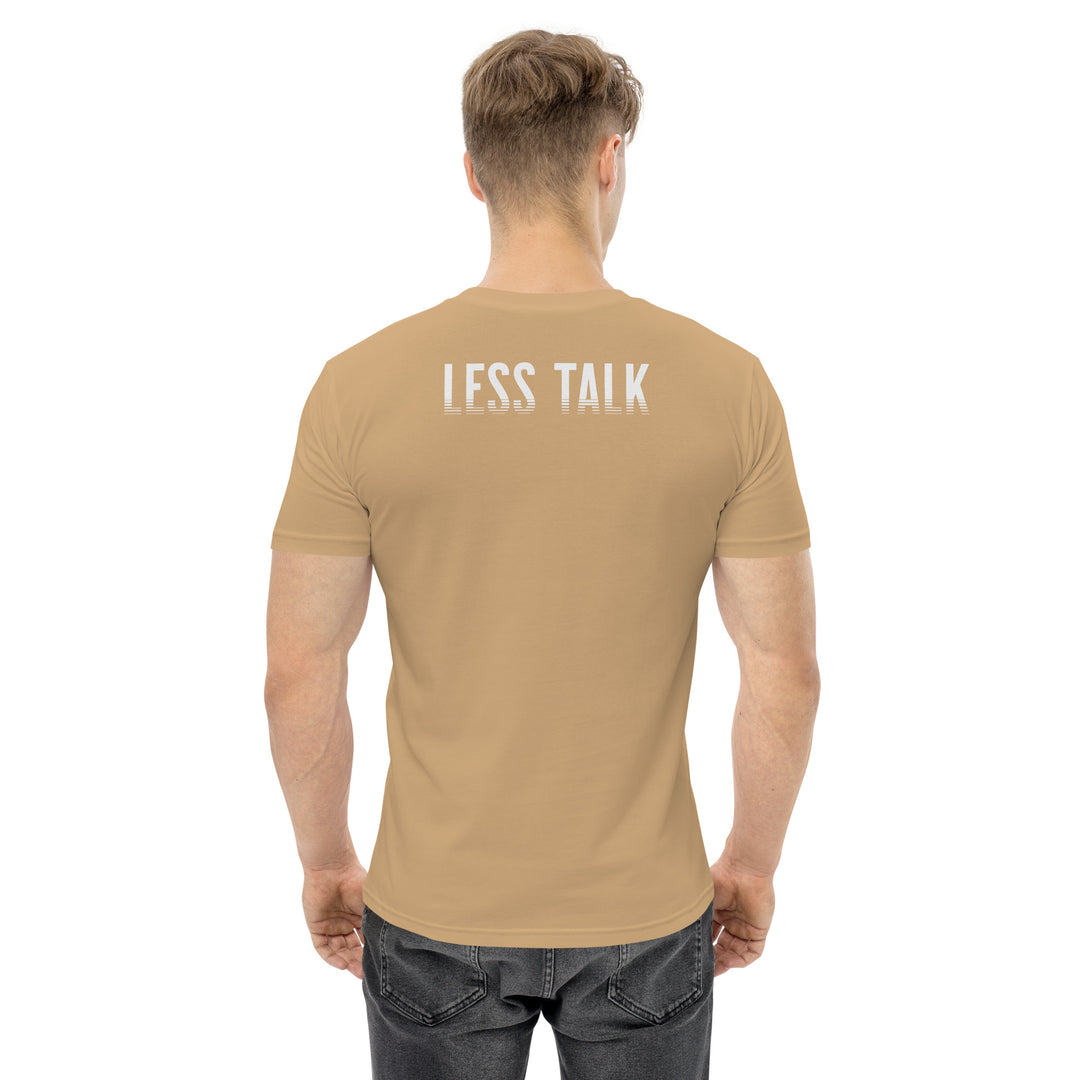 Less Talk Print White