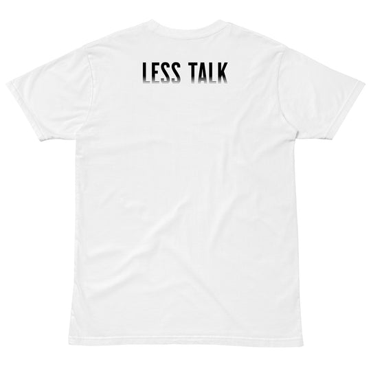 Less Talk Print Black