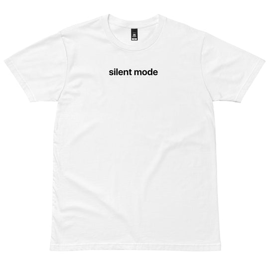 Silent Mode (printed dark)